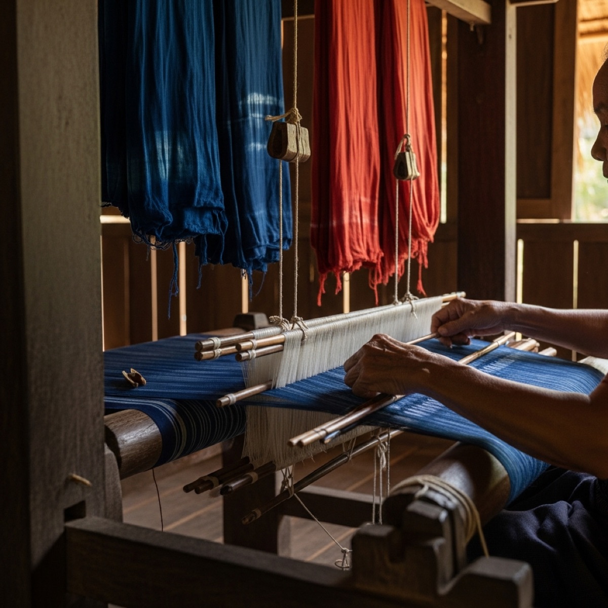 Hand-Loomed Traditions: How Mindful Tourism is Scaling Textile Conservation in the Mekong